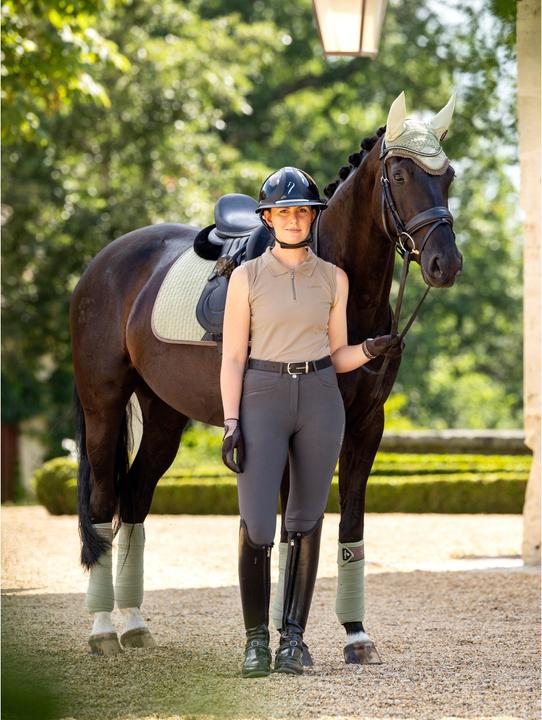 Produktbild LeMieux reit-poloshirt mit kurzen ärmeln, damen (38)