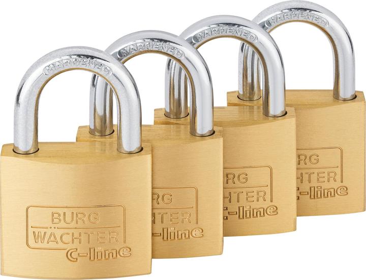 Actual product image Burg Wächter Cylinder lock QUADRO 222 40 GL SB