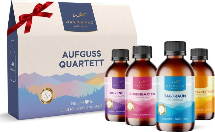 Warmwald Wellness Warmwald QUARTETT - 4 x 100 ml