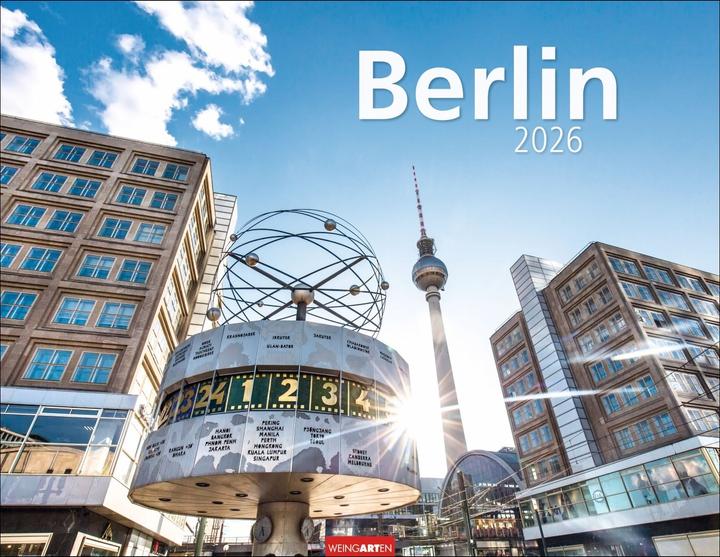 Image du produit Berlin Kalender 2026 (44 x 34 cm, Couverture rigide, Anglais, Allemand)