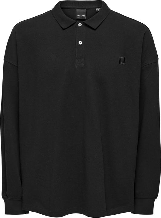 Actual product image Only & Sons Long sleeve polo shirt (XXL)