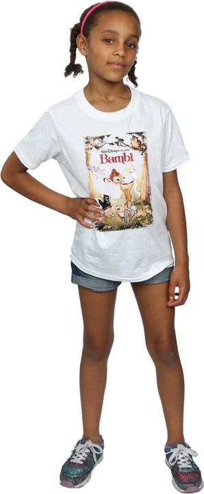 Produktbild Disney Bambi Retro Poster TShirt Mädchen (152, 158)