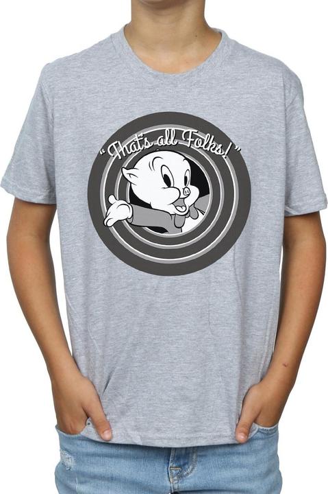 Produktbild Looney Tunes Jungen Das ist alles Leute Schweinchen TShirt (128)