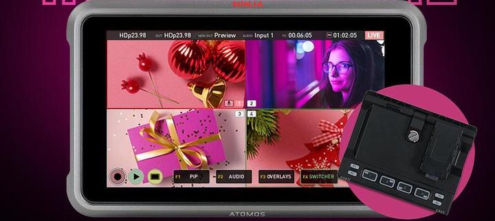Immagine prodotto Atomos Kit Ninja V+ Switch & Stream (5.20", Full HD)