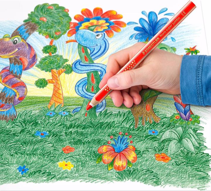 Image du produit Staedtler Noris super jumbo 129 (Multicolore, 1 x)