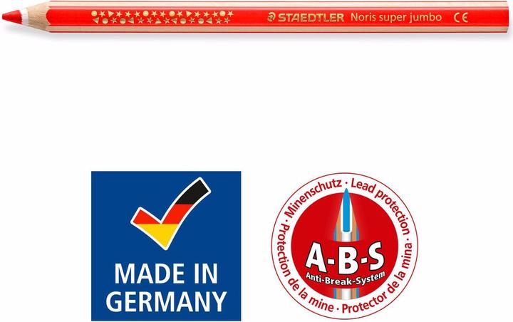Image du produit Staedtler Noris super jumbo 129 (Multicolore, 1 x)