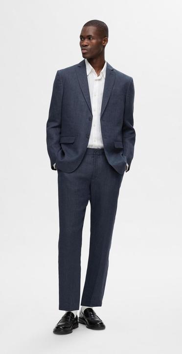 Produktbild Selected Homme Regular Fit Leinen Anzughose (54)