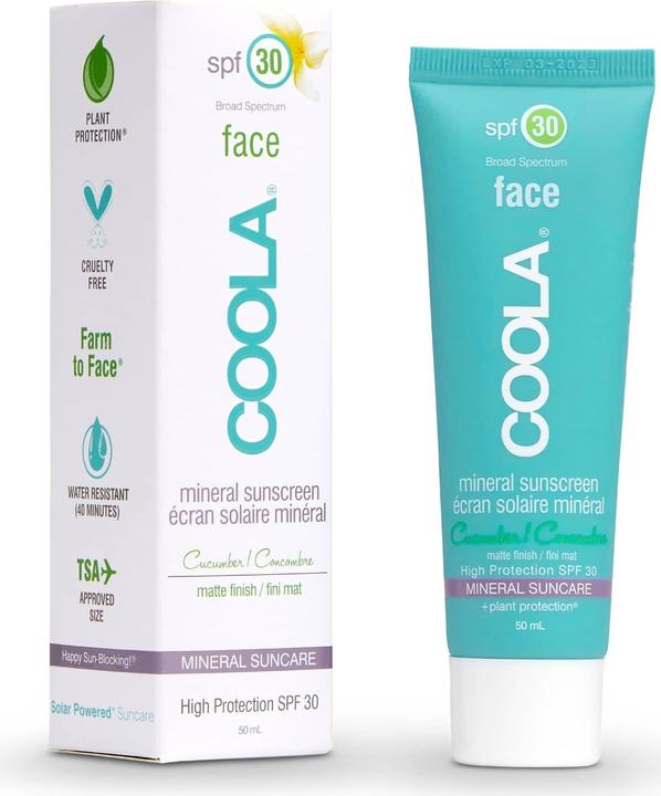 Produktbild Coola Suncare Mineral Face Cucumber (Sonnencreme Gesicht, SPF 30, 50 ml)