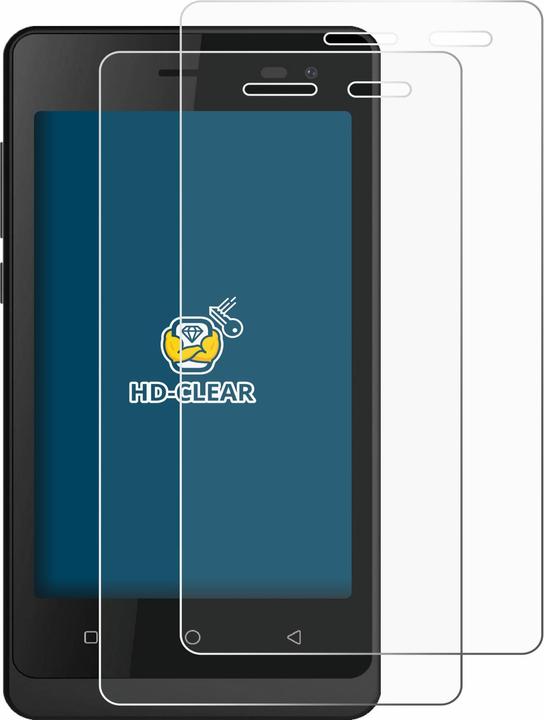 Produktbild BROTECT Schutzfolie Displayschutz Displayschutzfolie Folie Klar Transparent (2 Stück, Logicom Wave 2)
