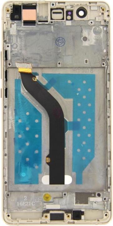Produktbild OEM Display + Rahmen für Huawei P9 Lite gold (Display, Huawei P9 Lite)