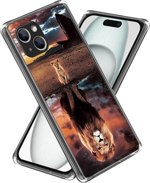 Actual product image Cover-Discount iPhone 15 Plus - Cover mobile phone case IMD Rose (Apple iPhone 15 Plus)