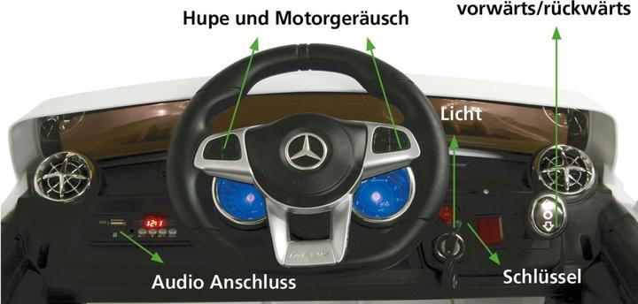 Produktbild Jamara Ride-on Mercedes SL65 (12 V)