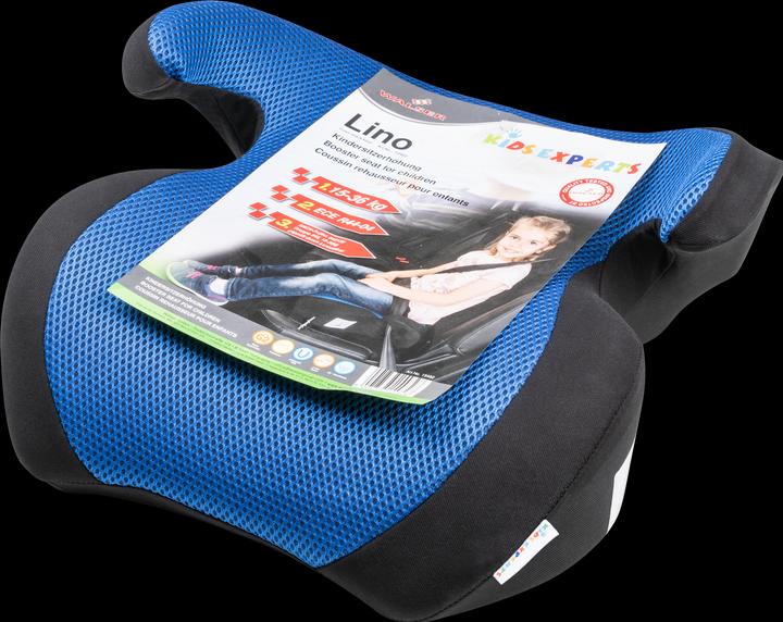 Produktbild KidsExperts Kindersitz Hartschale Lino schwarz/blau