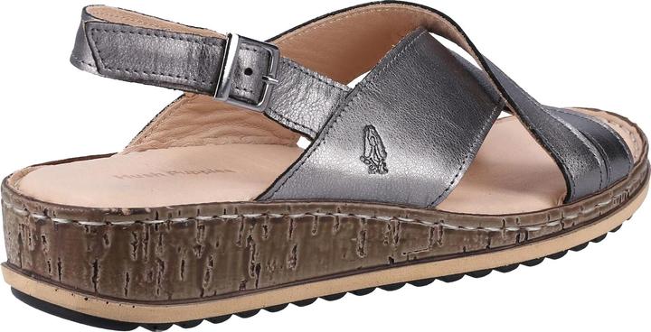 Immagine prodotto Hush Puppies Sandalo Elena con zeppa in pelle (36)