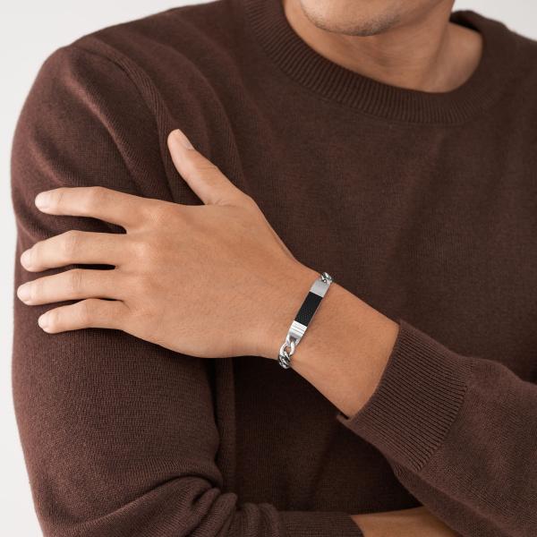 Actual product image Fossil Jewelry (19.50 cm, Stainless steel)