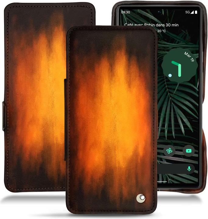 Productafbeelding Noreve Lederen omslag horizontaal (Google Pixel 6 Pro)