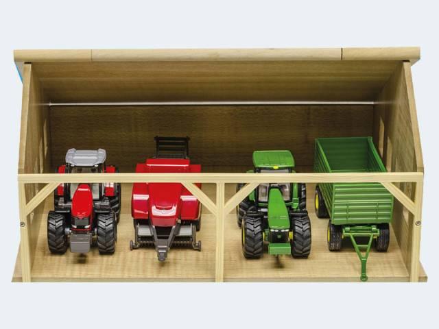 Produktbild Kids Globe Farming Landwirtschaftlicher Schuppen für Traktoren