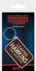 Produktbild Pyramid STRANGER THINGS - Leaving Hawkins - Porte-clés en caoutchouc