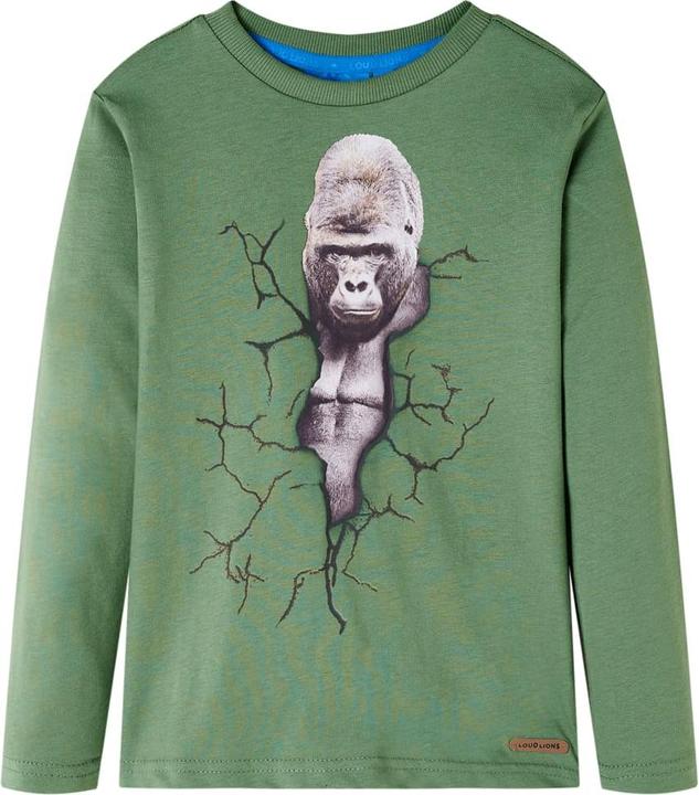 Immagine prodotto VidaXL Camicia da bambino a maniche lunghe Light khaki 92,Materiale: 100 (92)