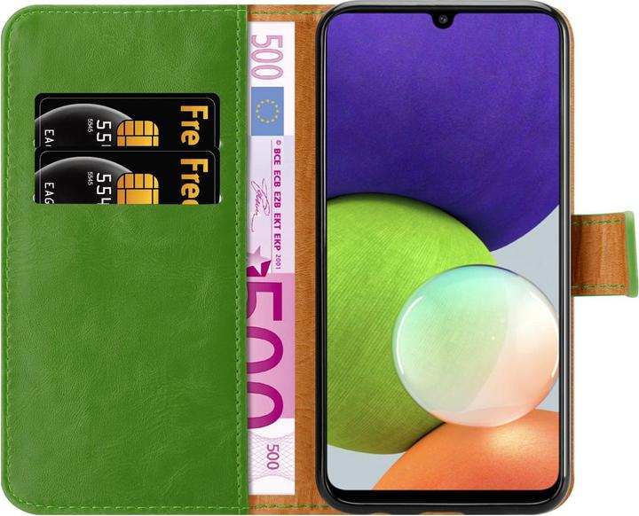 Produktbild Cadorabo Luxury Book Hülle (Samsung Galaxy M22, Samsung Galaxy A22, Samsung Galaxy A32)