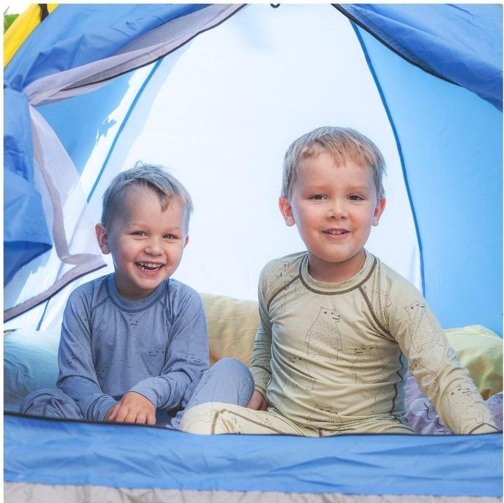 Immagine prodotto Isbjörn Set Polarbear per bambini con baselayer (110)