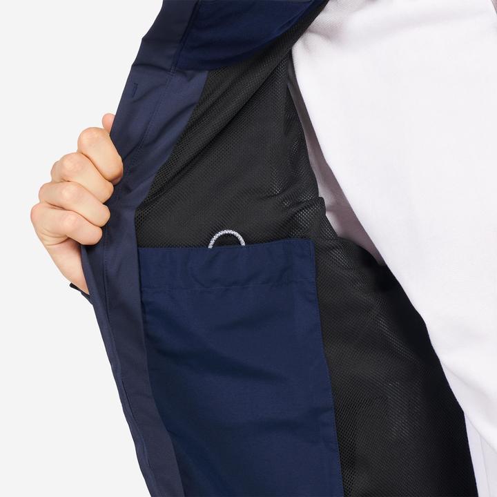 Produktbild Tribord Regenjacke Segeln Herren wasserdicht Sailing 300 marineblau/weiss (L)