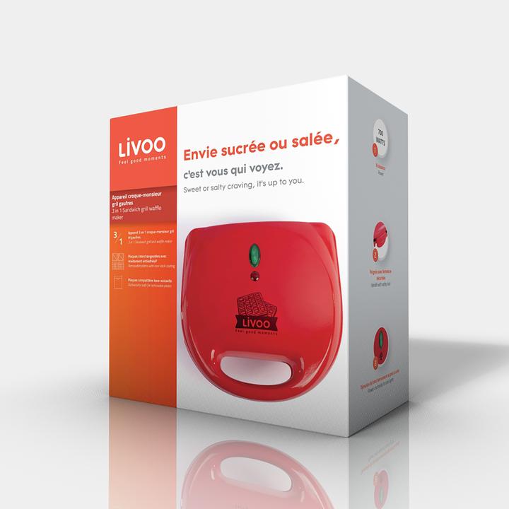 Produktbild Livoo Sandwichmaker