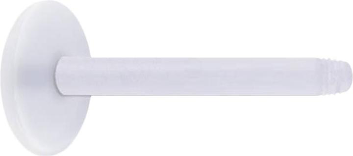 Actual product image Star Piercing Labret rod transparent (Acrylic, without brass)