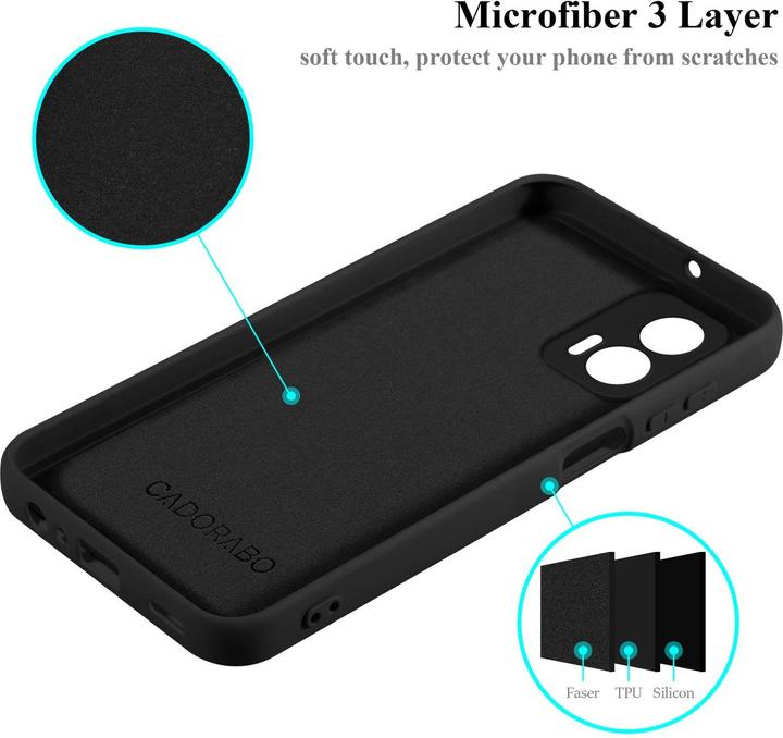 Immagine prodotto Cadorabo Custodia per Motorola Moto G73 in TPU con design in silicone a protezione dai liquidi (Motorola Moto G73)