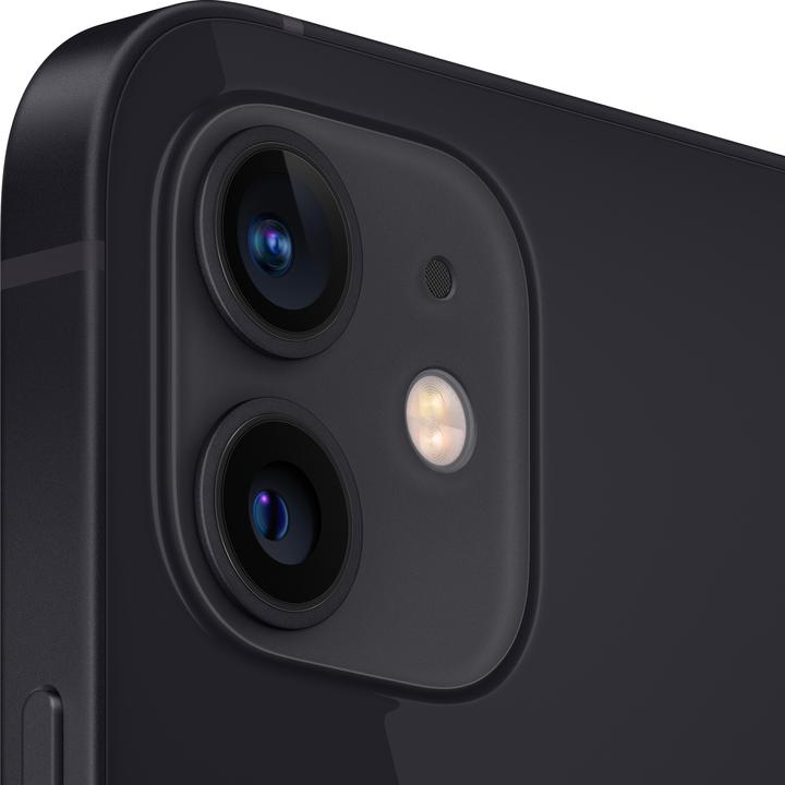 Productafbeelding Apple iPhone 12 (128 GB, Black, 6.10", SIM + eSIM, 12 Mpx, 5G)