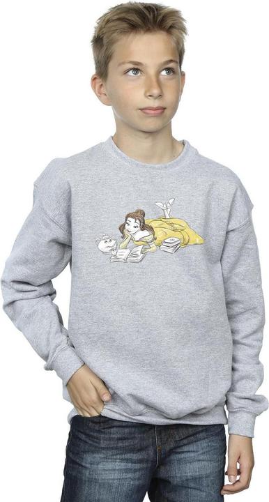 Actual product image Disney Boys Beauty And The Beast Belle Reading Sweatshirt (104)