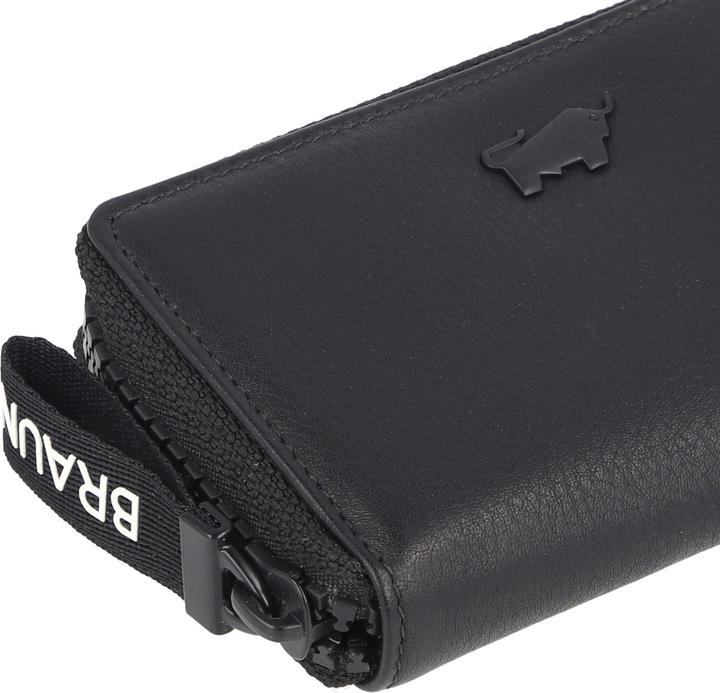 Actual product image Braun Büffel Capri wallet RFID protection leather 11 cm