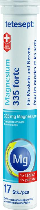 Tetesept Magnesium 335 forte (17 Stück, Brausetablette, 136 g)