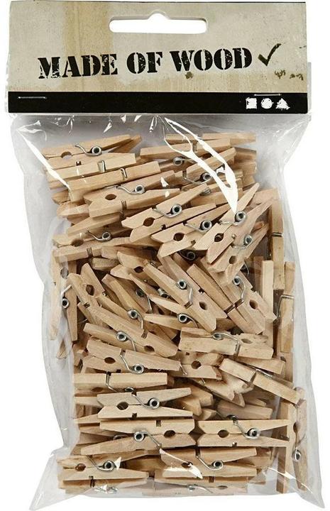 Image du produit Creativ Company Agrafes en bois