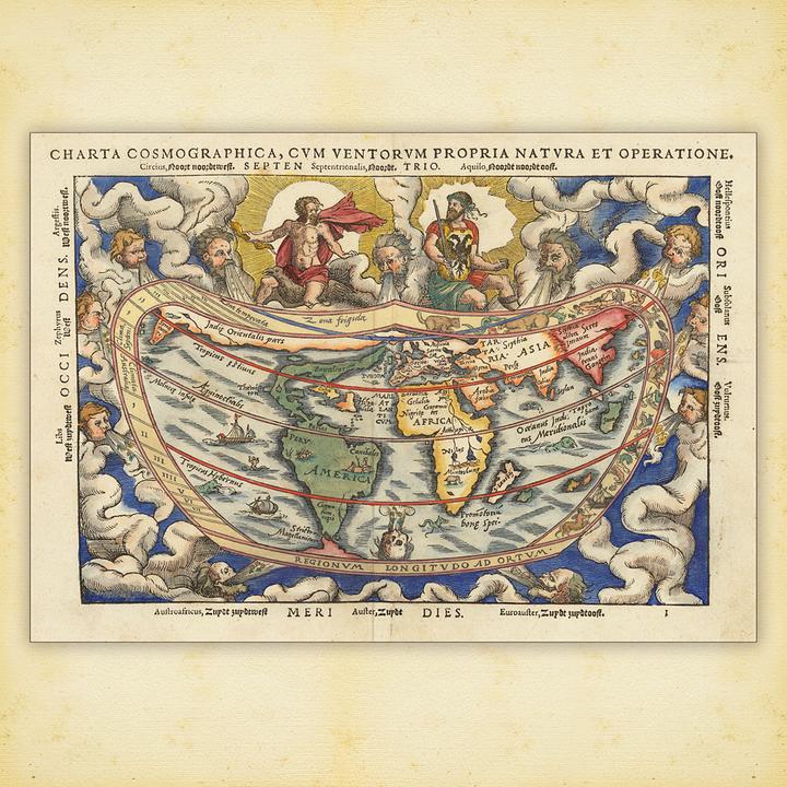 Produktbild Antique Maps 2024 (30 x 30 cm, Harter Einband, Tschechisch, Polnisch, Niederländisch, Italienisch, Englisch, Spanisch, Deutsch, Französisch)