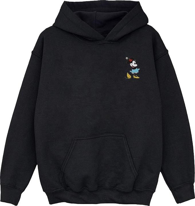 Immagine prodotto Disney Minnie Mouse Kick Chest Felpa con Cappuccio Ragazze (128)