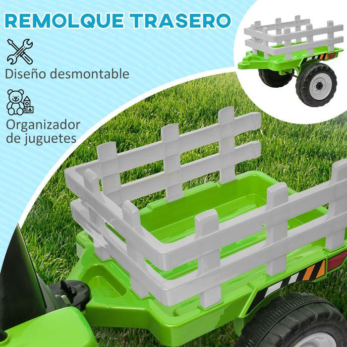 Produktbild Swisshandel24 Elektrischer Traktor, Anhänger, Fernbedienung, Aufsitztraktor, MP3 Funktion