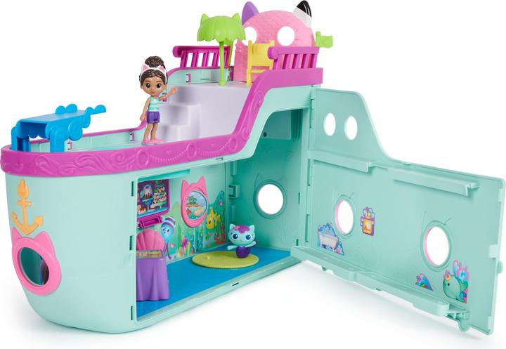 Actual product image Gabby's Dollhouse Cat-Tastic Cruise Ship