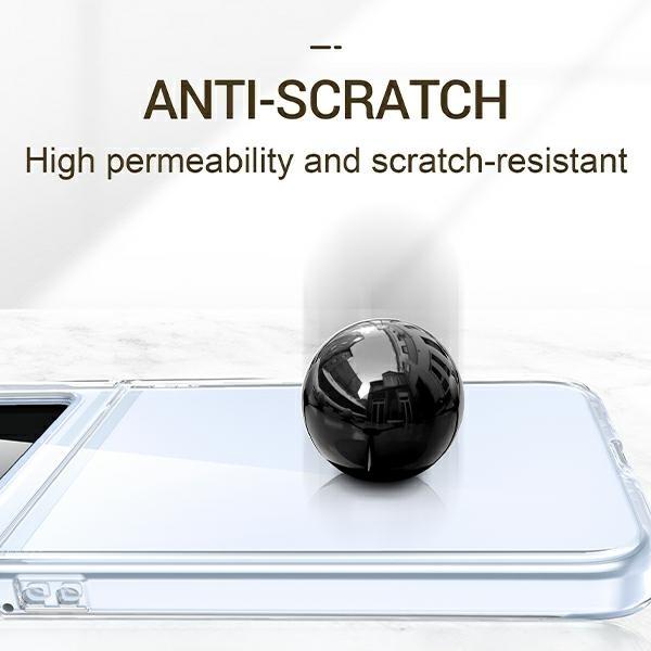 Actual product image Beline Clear Case Samsung Z Flip 5 transparent