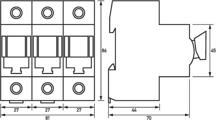 Image du produit Doepke Tytan II D0-63-3 (63 A)