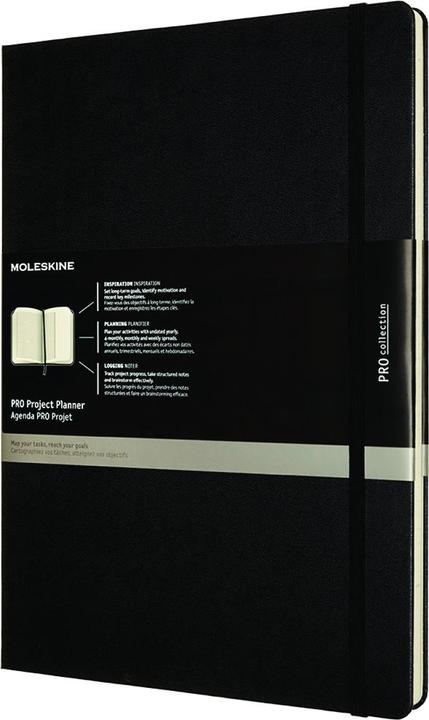 Produktbild Moleskine Pro Projekt-Planer (A4, Liniert, Harter Einband)