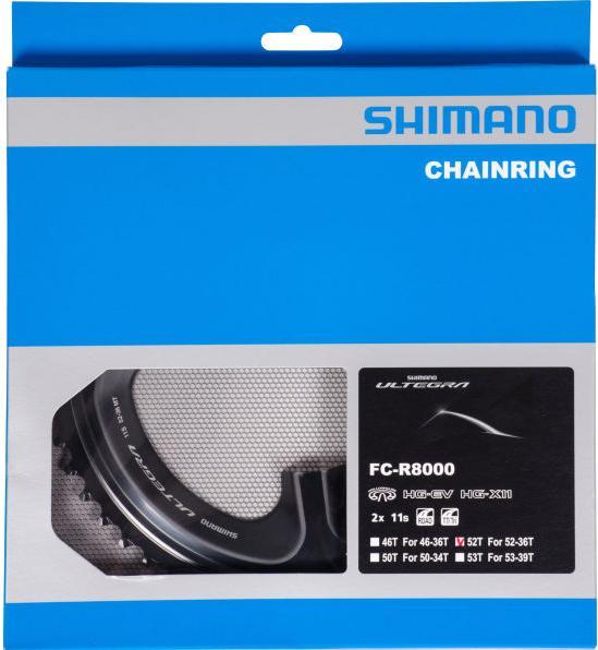 Produktbild Shimano Ultegra FC-R8000 Kettenblatt 11-fach MT (52)