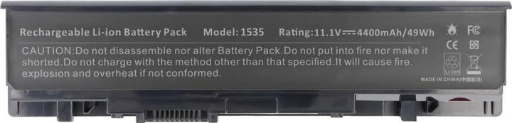 Actual product image Dell Battery Studio 1535, Studio 1536, KM958, WU946 (4400 mAh)