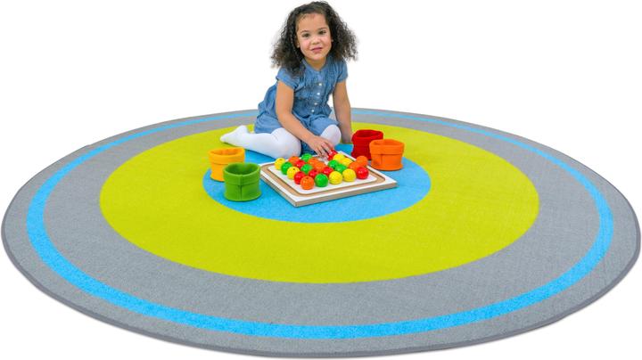 Actual product image Betzold Round carpet "PORI (Ø 200 cm)