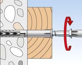 Image du produit Fischer Chevilles pour cadres S10 RS 115ZK (4 pcs)