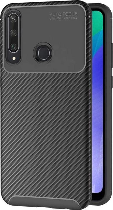 Produktbild Screenguard Huawei Y6p Hülle Carbon Design TPU Case (Huawei Y6p)