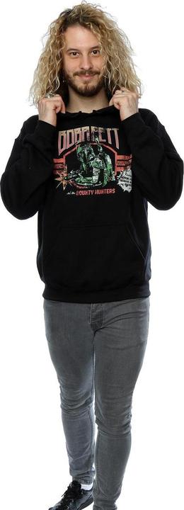 Image du produit Star Wars - Sweat à capuche BOBA FETT ROCK POSTER - Homme (L)
