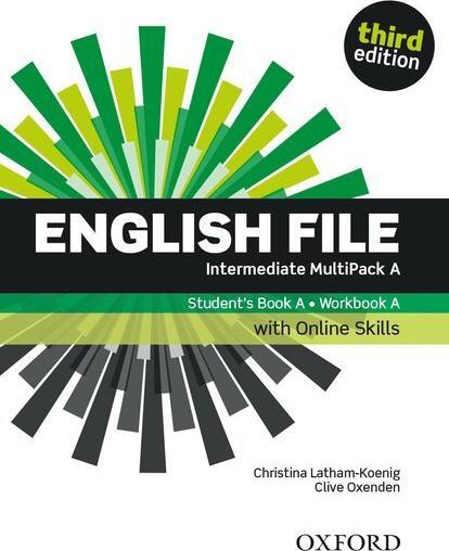 Etichetta energetica English File: Intermediate: Student's Book/Workbook MultiPack A with Oxford Online Skills (Inglese, Collettività, 2019)