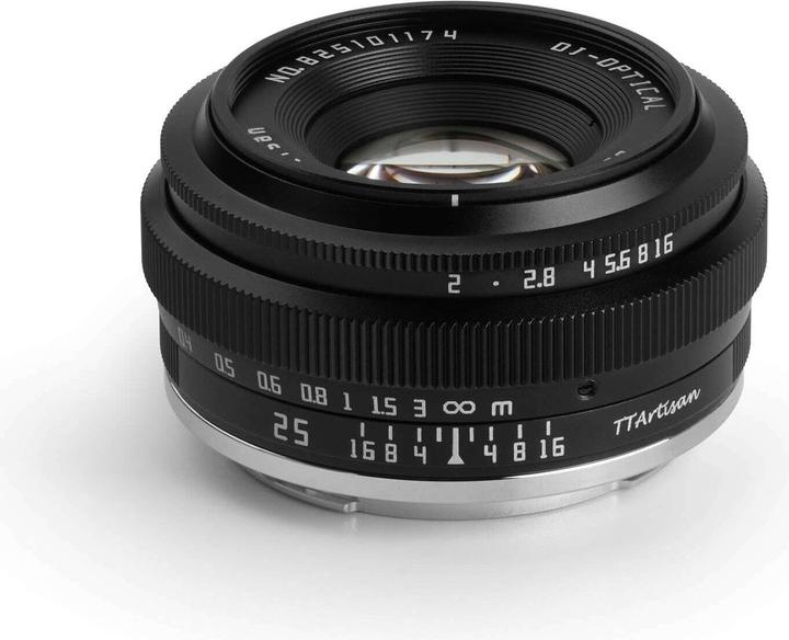 Image du produit TTArtisan 25mm f/2 pour Nikon Z (Nikon Z, APS-C / DX)