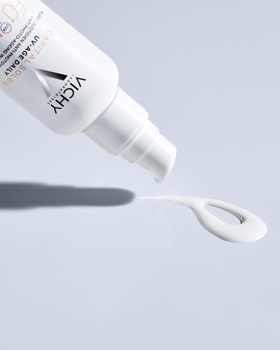Actual product image Vichy Capital Soleil Fluid UV-AGE (Sun cream face, SPF 50+, 40 ml, 65 g)